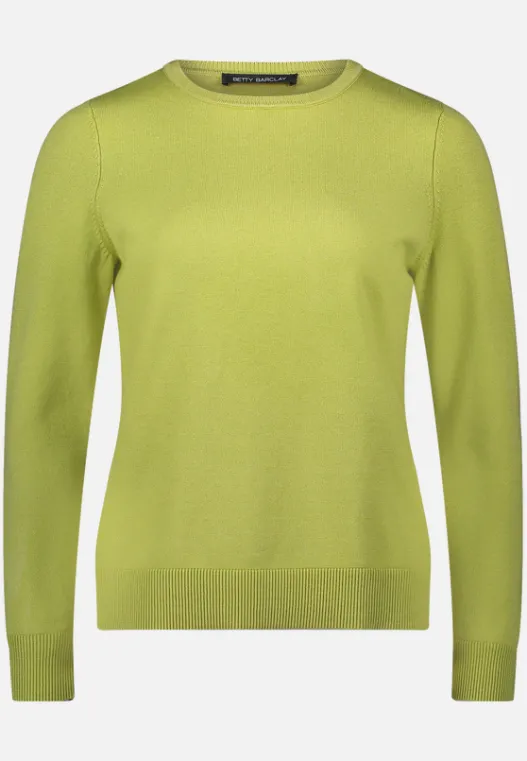Betty Barclay Basic-Strickpullover mit Rundhalsausschnitt