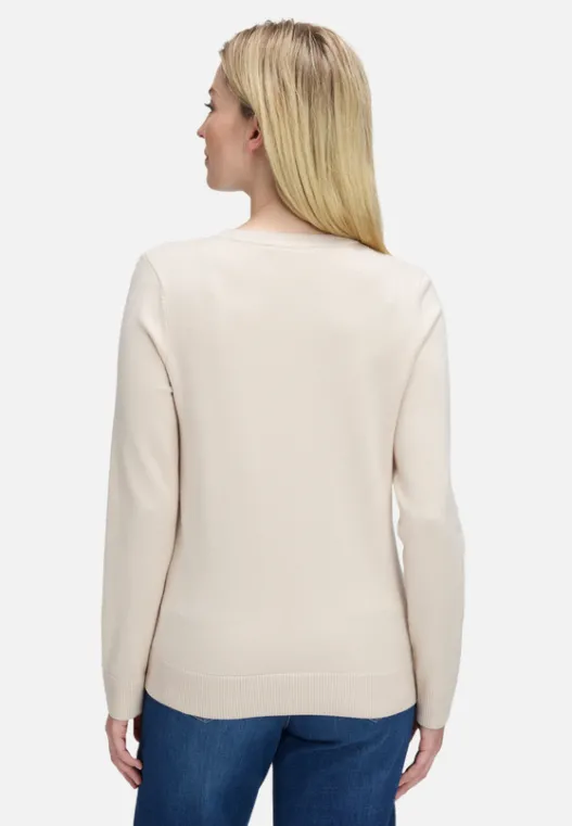 Betty Barclay Basic-Strickpullover mit Rundhalsausschnitt