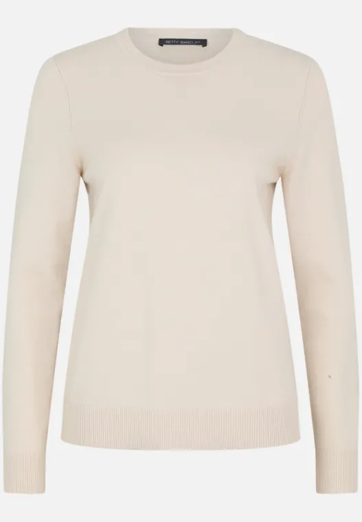 Betty Barclay Basic-Strickpullover mit Rundhalsausschnitt