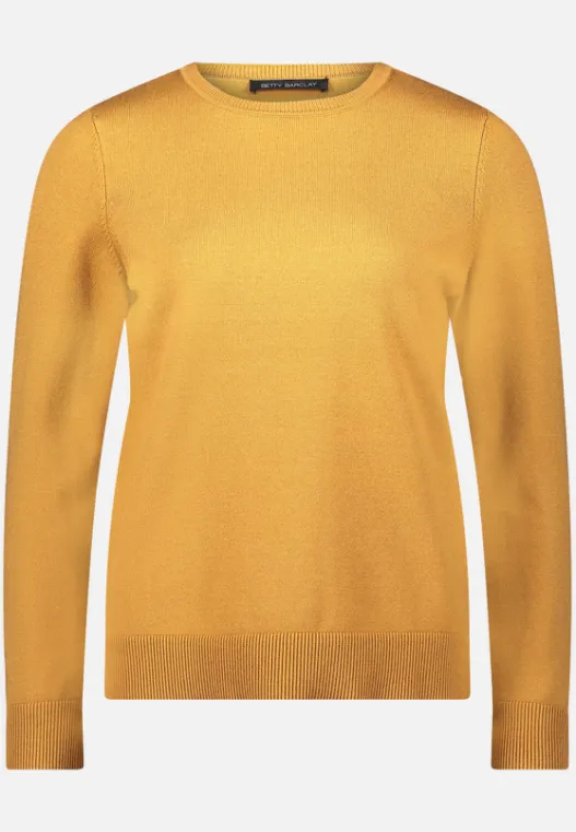 Betty Barclay Basic-Strickpullover mit Rundhalsausschnitt