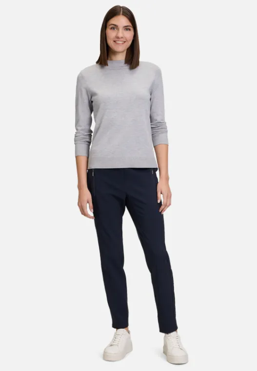 Betty Barclay Basic-Strickpullover mit Stehkragen