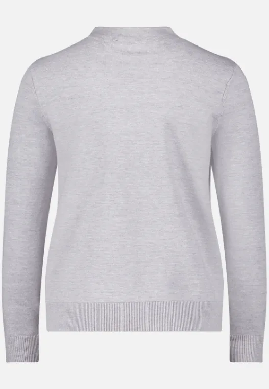 Betty Barclay Basic-Strickpullover mit Stehkragen