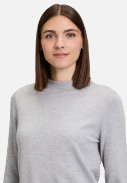 Betty Barclay Basic-Strickpullover mit Stehkragen