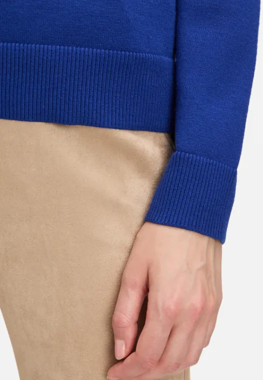 Betty Barclay Basic-Strickpullover mit Stehkragen