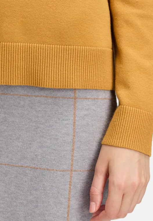 Betty Barclay Basic-Strickpullover mit Stehkragen