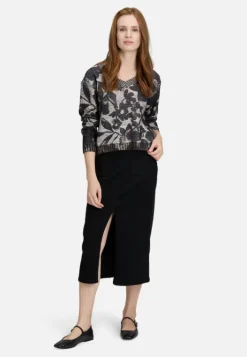 Betty Barclay Jeansrock mit aufgesetzten Taschen