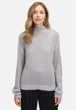 Betty Barclay Strickpullover mit hohem Kragen