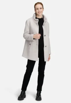 Betty Barclay Wollmantel mit hohem Kragen